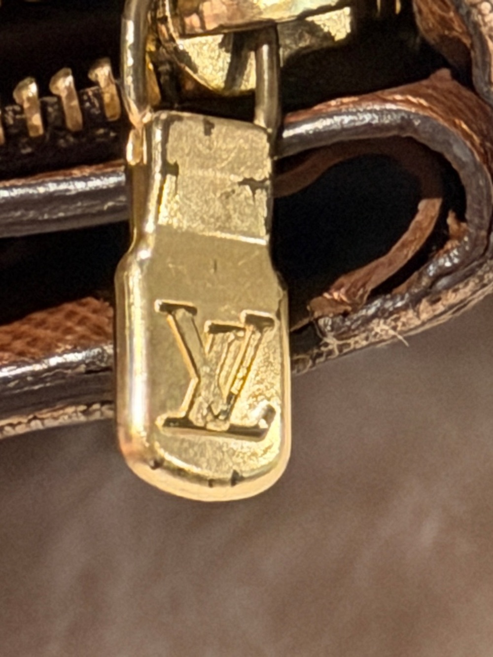 Louis Vuitton Porte Monnaie Viennois Wallet Monogram Compact Snap Coin VINTAGE - Picture 14 of 15